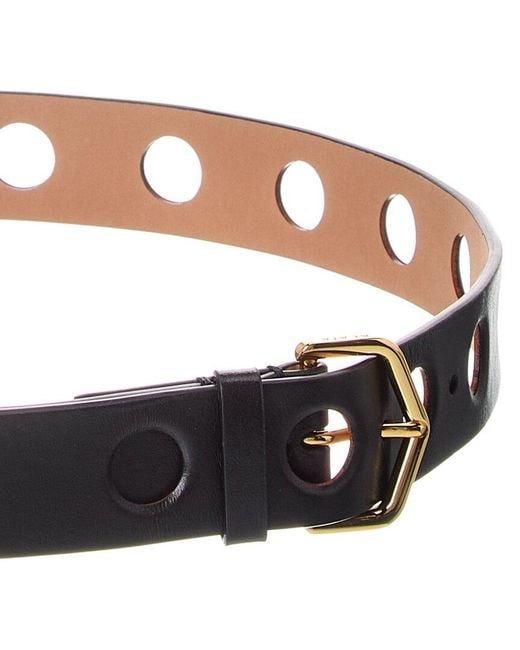 Alaïa Black Alaïa Bustier Leather Belt