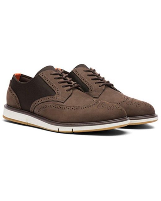 Swims Brown Motion Wingtip Boot for men
