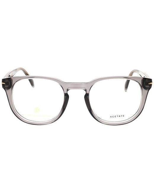 David Beckham Gray 50Mm Optical Frames for men