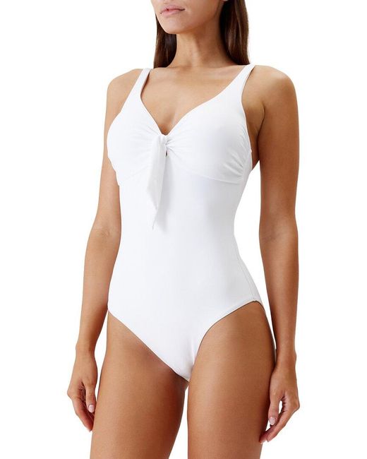Melissa Odabash White Lisbon One-piece