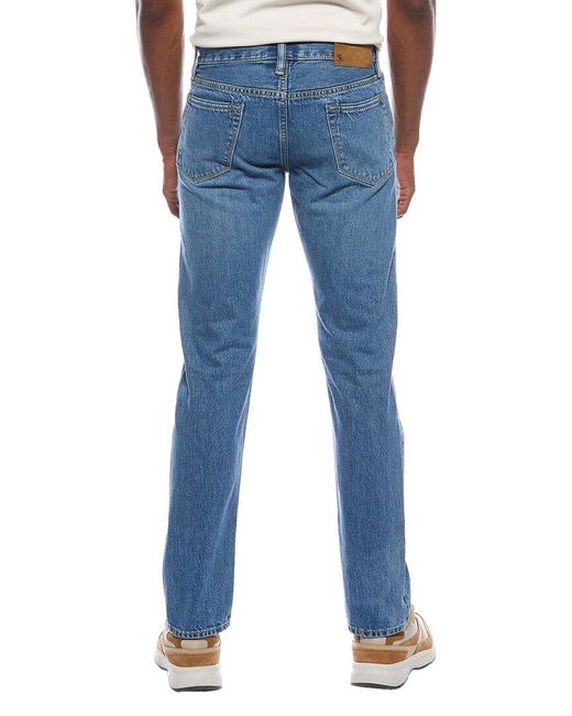 Todd Snyder Blue Ames Slim Fit Jean for men