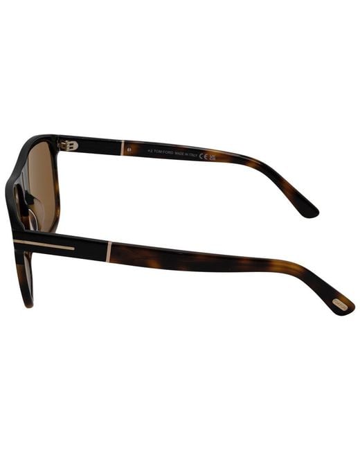 Tom Ford Brown Ft1081 58Mm Sunglasses for men