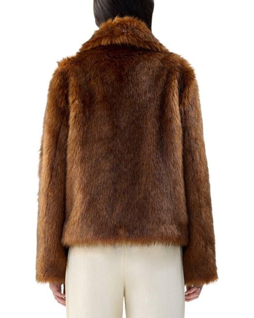 Unreal Fur Brown Courage Jacket
