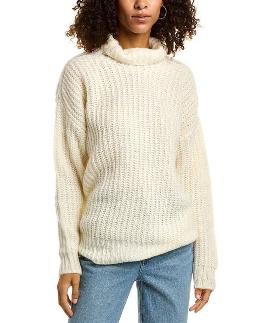 Vanessa Bruno Natural Shirley Mohair-blend Sweater