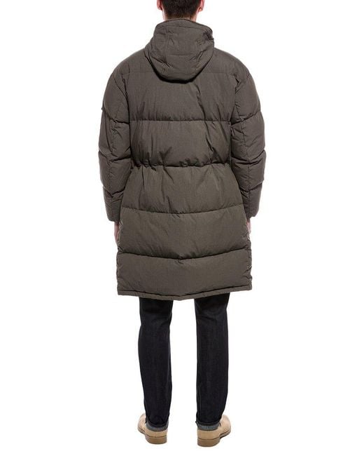 Rag & Bone Gray Victor Down Coat for men