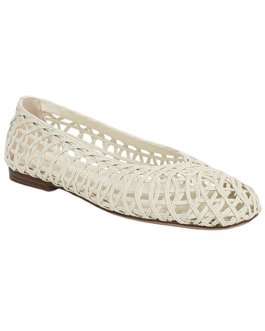 Franco Sarto White L-Amalia Flat