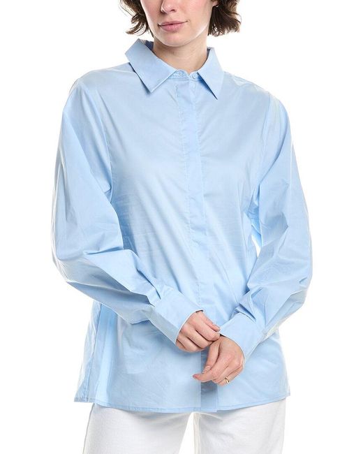 Endless Rose Blue Elastic Shirt