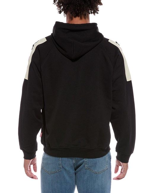 DIESEL Black Hoodie for men