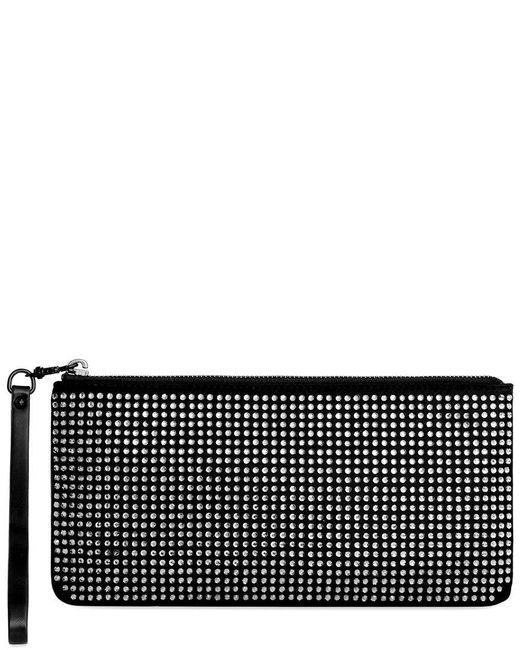 Rebecca Minkoff Black Crystal Pouch