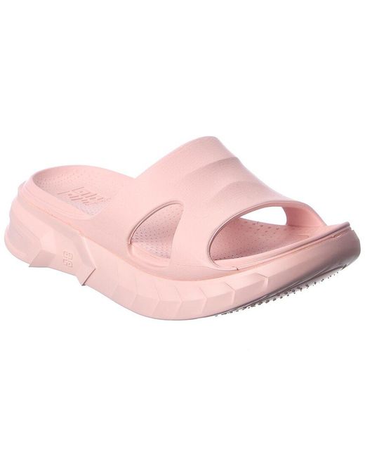 Givenchy Marshmallow Rubber Sandal in Pink | Lyst