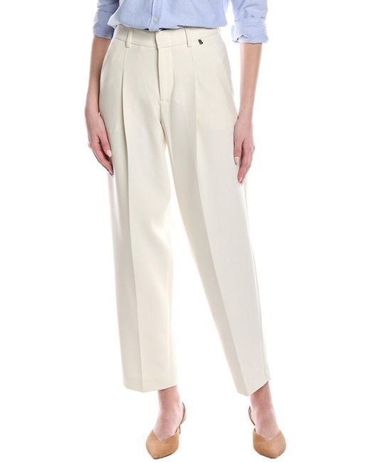 Bogner Black Fabia Wool-Blend Pant