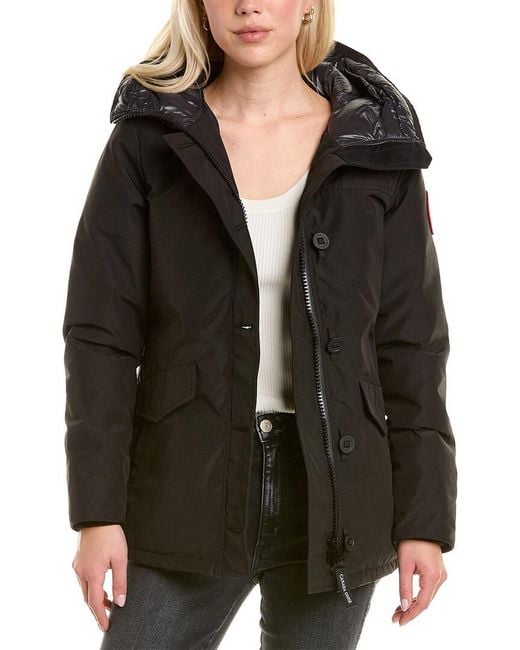 Canada goose black patch hotsell