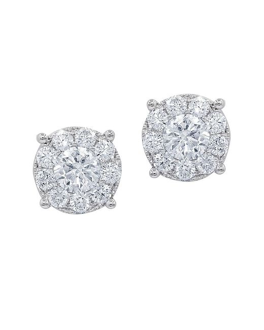 Diana M White Fine Jewelry 18k 1.20 Ct. Tw. Diamond Studs