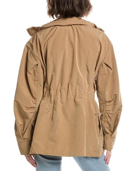 Moncler Brown Nades Short Parka