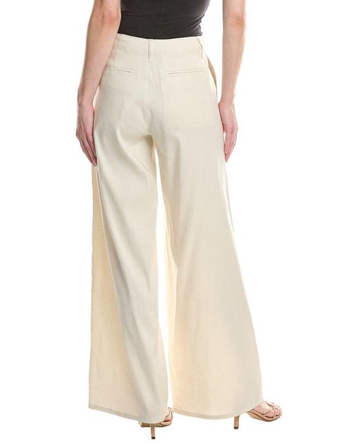 Rag & Bone Natural Serena Linen-Blend High Rise Trouser