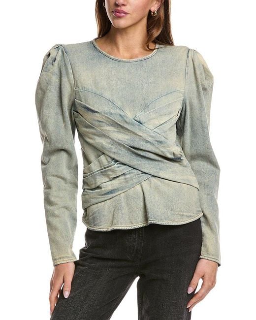 IRO Gray Marson Top