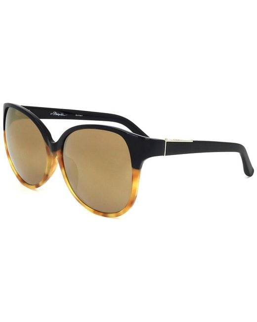 Linda Farrow Black Pl174 61Mm Sunglasses