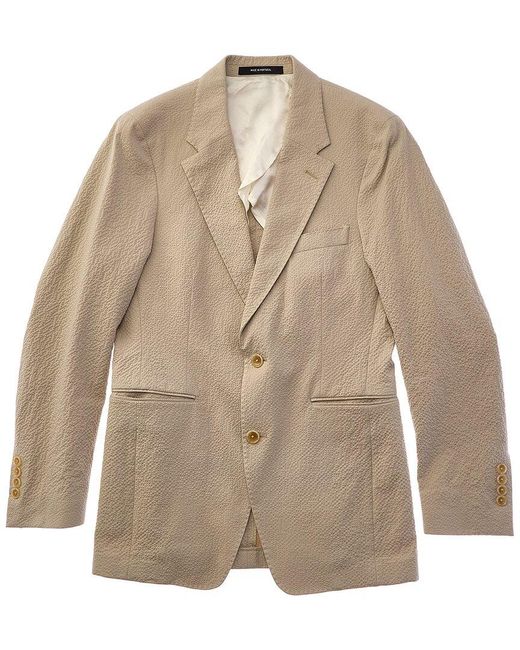 Todd Snyder Natural Seersucker Sutton Suit Jacket for men