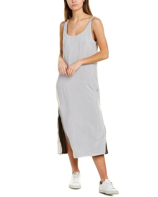gray tank dress