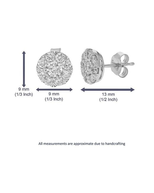 Amairah White 14K 1.00 Ct. Tw. Lab-Grown Diamond Studs