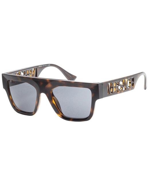 Versace Gray Dnu Dupe Ve4430u 53mm Sunglasses for men