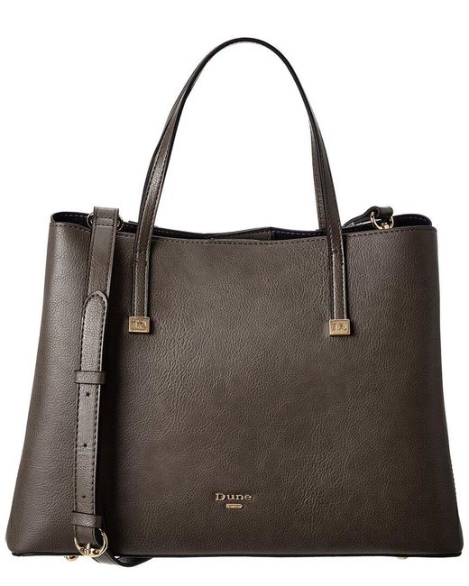 Dune Brown Dorieo Leather Tote