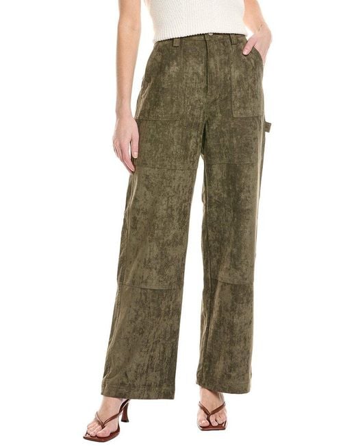 Blank NYC Green Take A Hike Wide Leg Jean