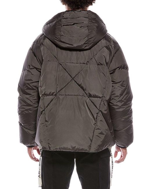 Khrisjoy Gray Khrisman Puffer Jacket for men