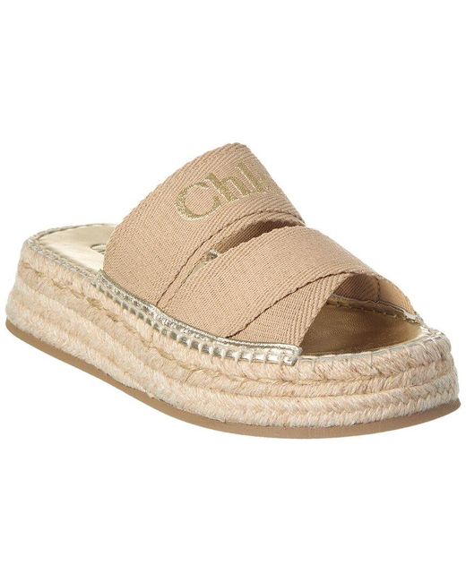 【Chloe】Mila プラットフォーム スライド 0400020344343_PEARLBEIGE?wid=