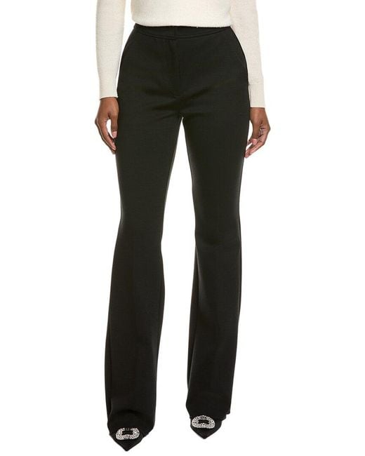 Max Mara Black Yana Wool-Blend Trouser
