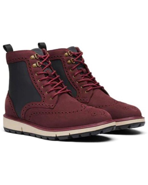 Swims Red Motion Wingtip Boot for men