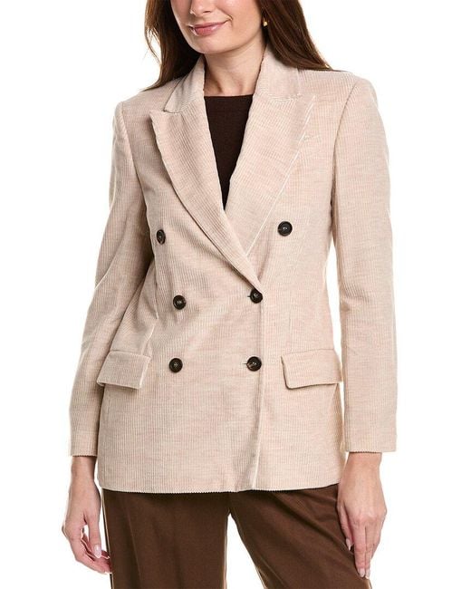 Brunello Cucinelli Natural Blazer