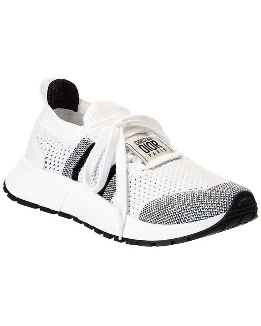 Dior White Run'N' Knit Sneaker