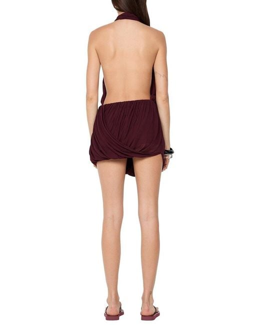 Bec & Bridge Red Rochelle Mini Dress