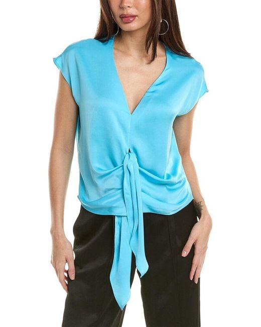 Ramy Brook Blue Hazel Top