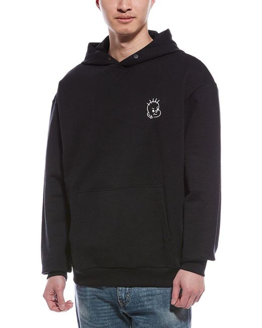BOY London Blue Doodle Boy Hoodie for men