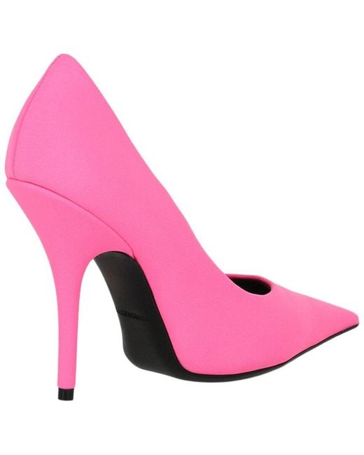 Balenciaga Pink Knife Stiletto Pump