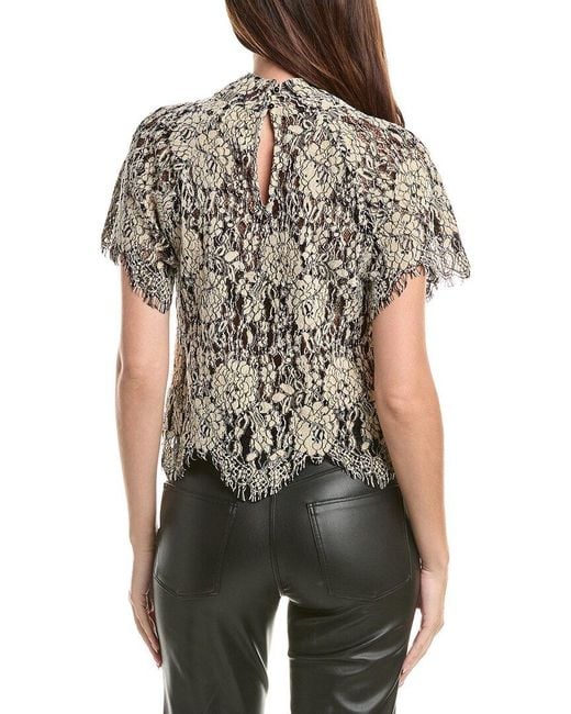 Walter Baker Gray Dalton Top