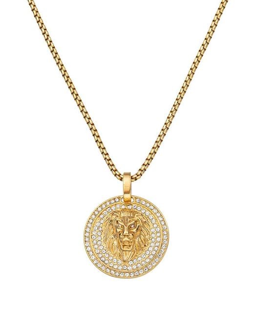 Eye Candy LA Metallic The Bold Collection Titanium Cz Orion Necklace