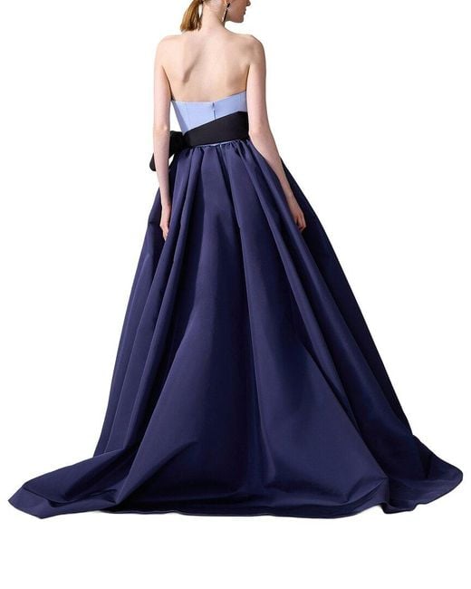Carolina Herrera Blue Gown