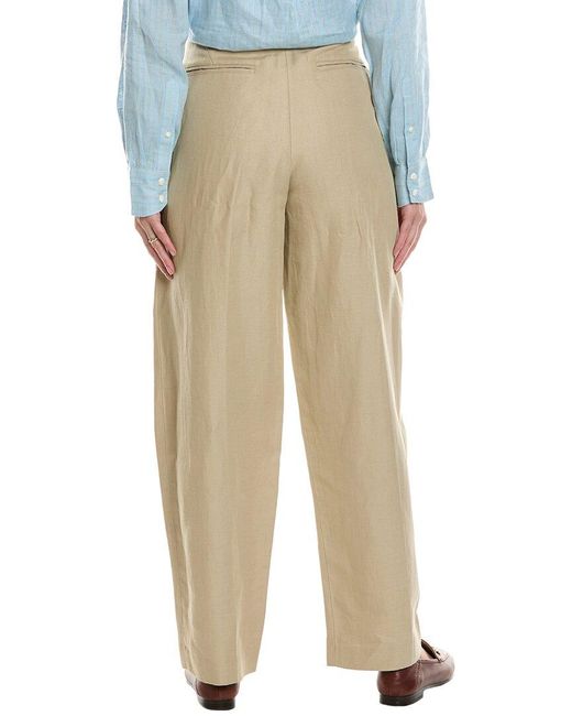 Rag & Bone Natural Newman Linen-Blend Pant