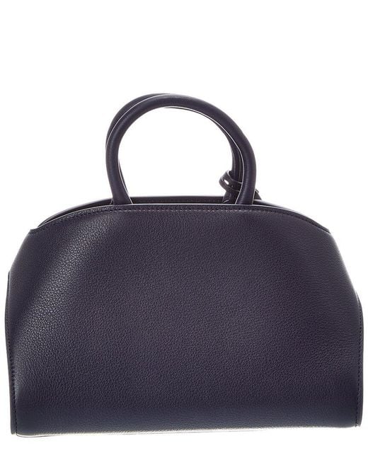 Ferragamo Blue Hug Mini Leather Crossbody