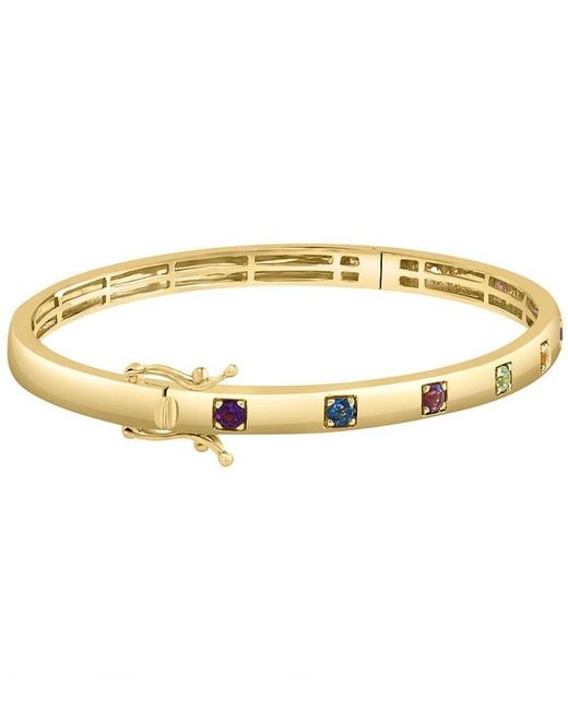 Effy Fine Jewelry Metallic 14K 0.71 Ct. Tw. Gemstone Bracelet