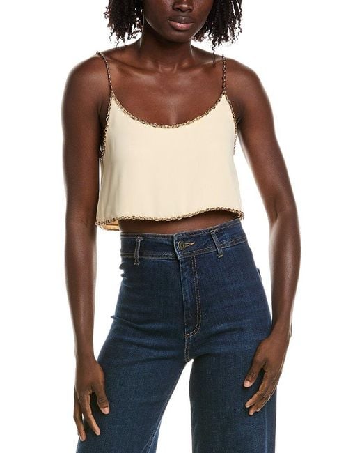 Alexis Blue Sirey Cropped Top