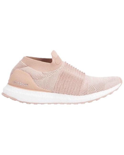 adidas Ultra Boost Laceless Running Shoes in Pink | Lyst Canada