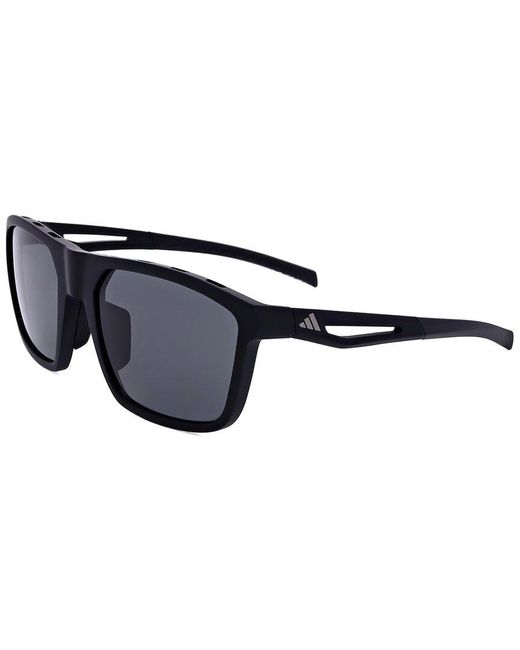 Adidas Originals Black 57Mm Sunglasses for men