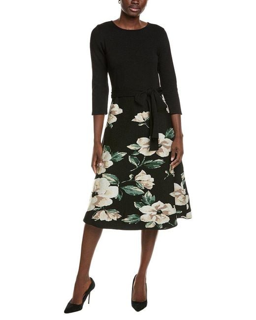 Julia Jordan Black Sweaterdress