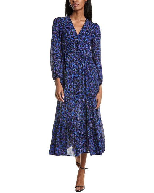 Ba&sh Blue Maxi Dress