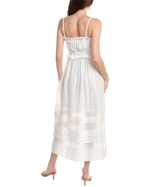 Alpha Studio White Tank Dress