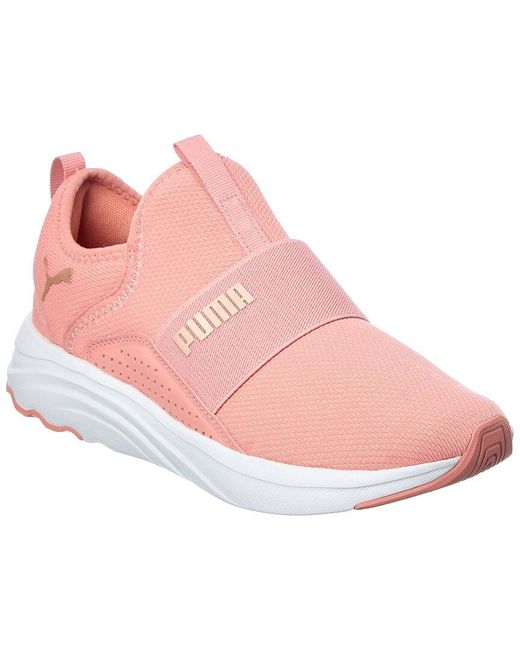 PUMA Softride Sophia Slip-on Sneaker in Pink | Lyst